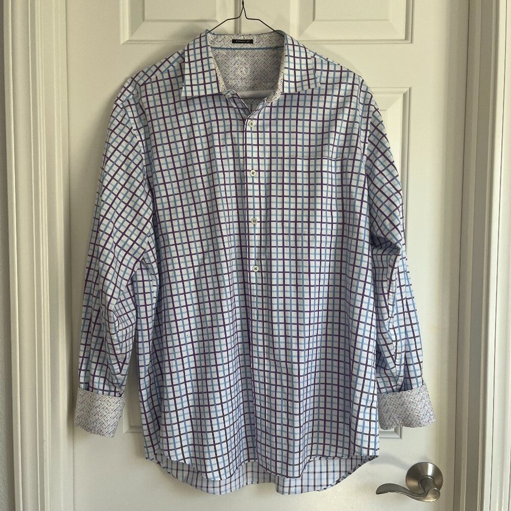Bugatchi designer button down shirt